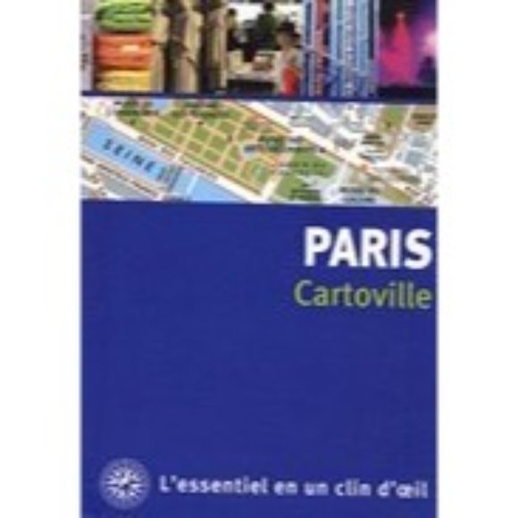 Paris Cartoville L essentiel en un clin d oeil Guide book French Gallimard Map - Picture 1 of 5